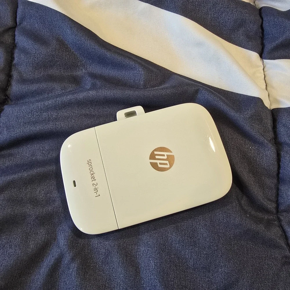 HP Sprocket 2-In-1 Portable Camera And Photo Printer- See Description